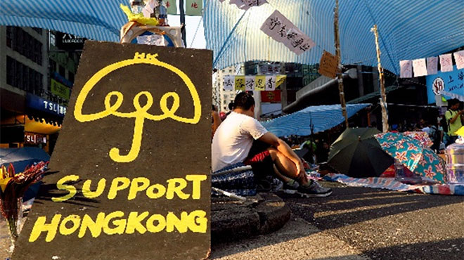香港当局、「雨傘革命」主導者らを起訴へ 支配を強める中国共産党